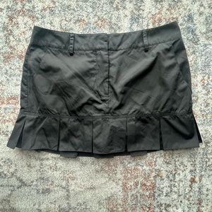 Amanda UpRichard Black Mini Skirt